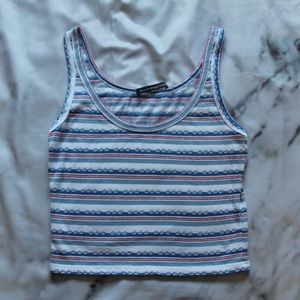 Nwot Brandy Melville Blue Boat Tank